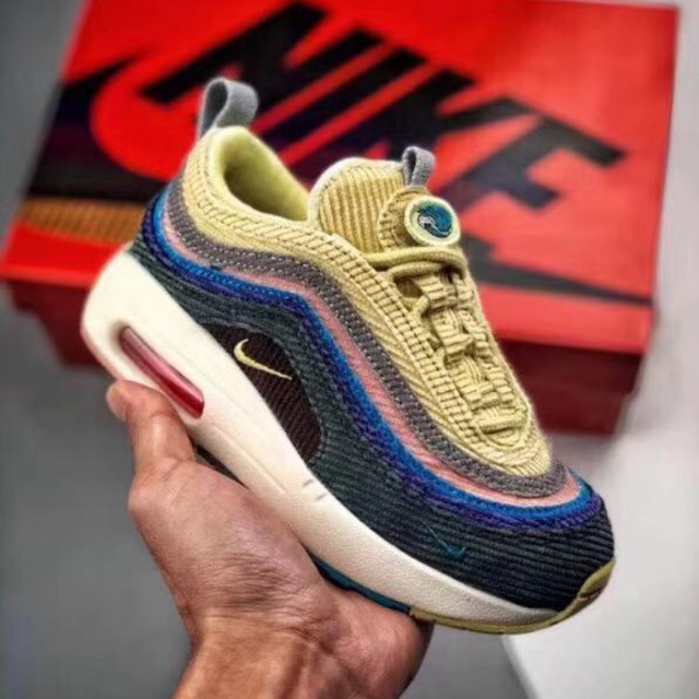 KIDS Nike Air Max 1 97 SW Sean Wotherspoon Shopee Malaysia