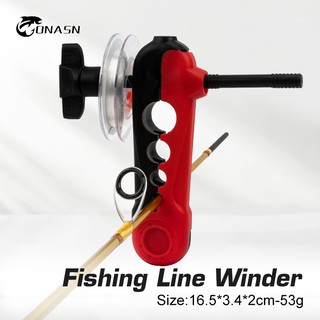 ONASN Fishing Tools Portable Fishing Line Winder Spooler Machine spinning &  Baitcasting Reel spool Spooling Station System Tool