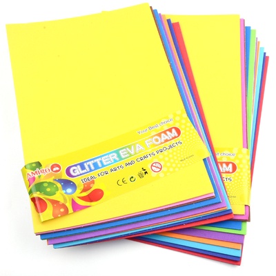 Self Adhesive Eva Foam Sponge Sheet A4 20 x 30 x 2mm Sticker 10 Pcs ...