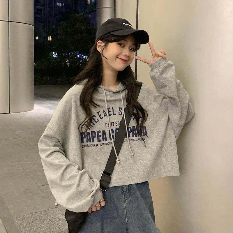 Korean hoodie girl best sale