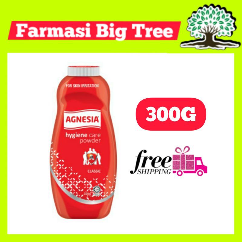 Agnesia Antiseptic Dusting Powder (Hygiene Care Powder) 300g | Shopee ...