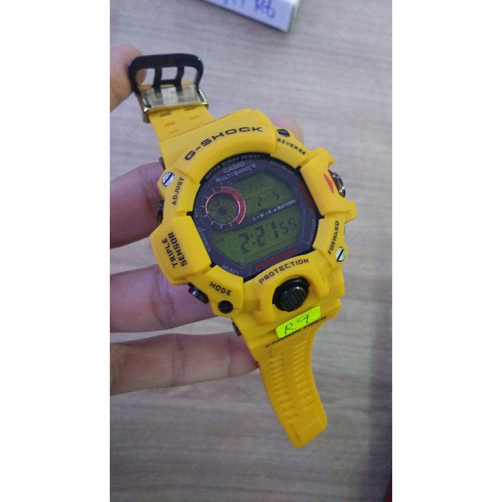 G Shock Rangeman GW9430 30th Anniversary Yellow
