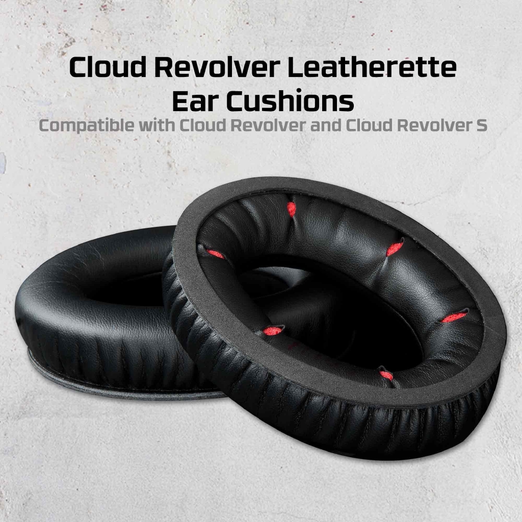 HyperX Replacement Leather Ear Cups Cloud Revolver /S Headset HXS