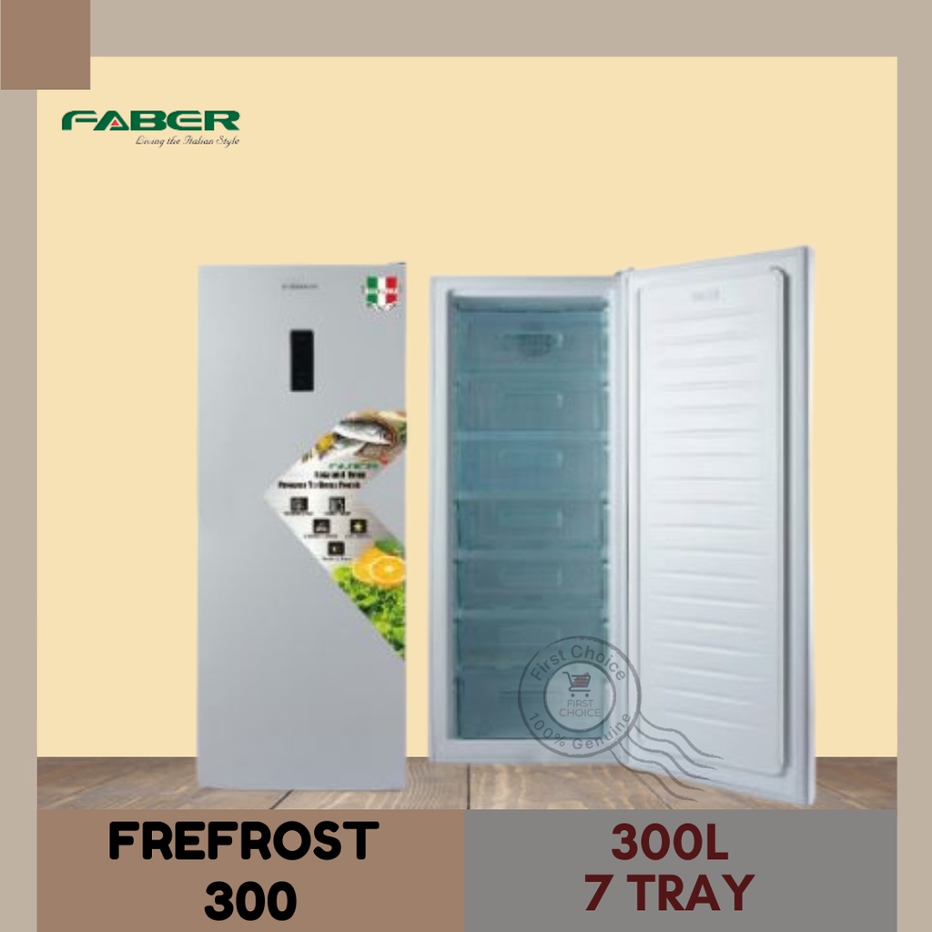 FABER FREFROST 300 UPRIGHT FREEZER | Shopee Malaysia