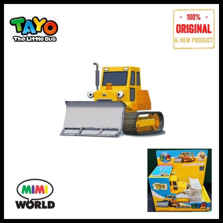 Original Tayo The Little Bus Billy Bulldozer Excavator Tyx220003 Mimi