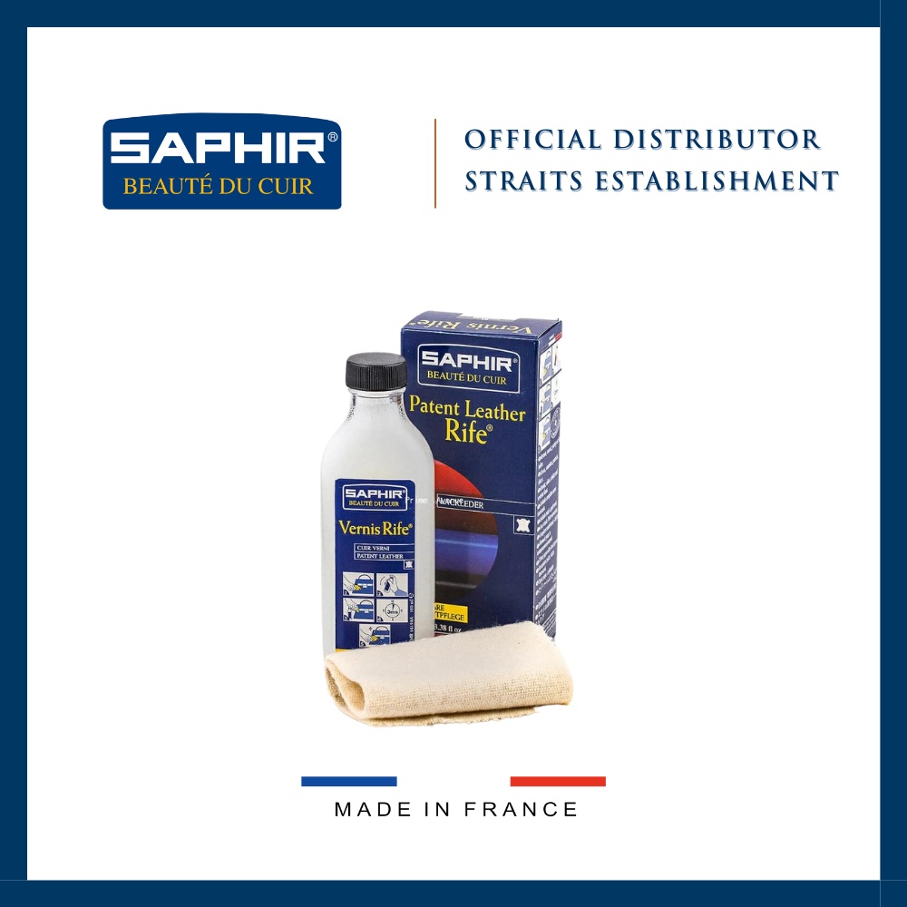 Saphir Beaute Du Cuir Vernis Rife Patent Cleaner 100ml Shopee Malaysia