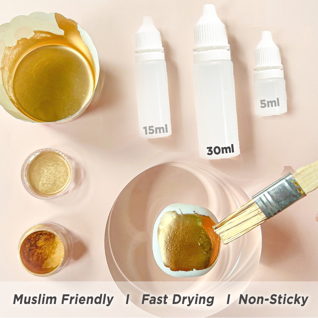 Millusion Italy Lustre Dust Powder Edible Cake Coloring Cake