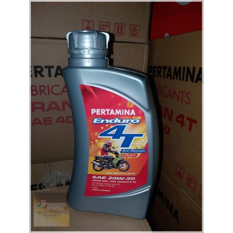 PERTAMINA ENDURO 4T SAE 20W-50 MINERAL I LITRE | Shopee Malaysia