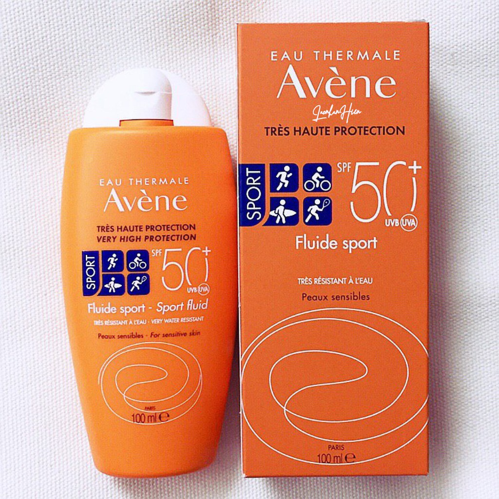 Avène Sort Fluid Spf50+ Sunscreen, Effective Safe Sunscreen Shopee