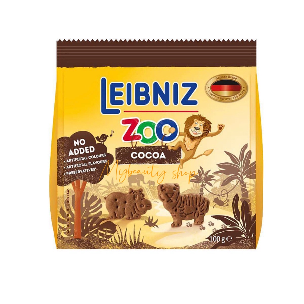 Leibniz Zoo Animal Shape Biscuit Shopee Malaysia