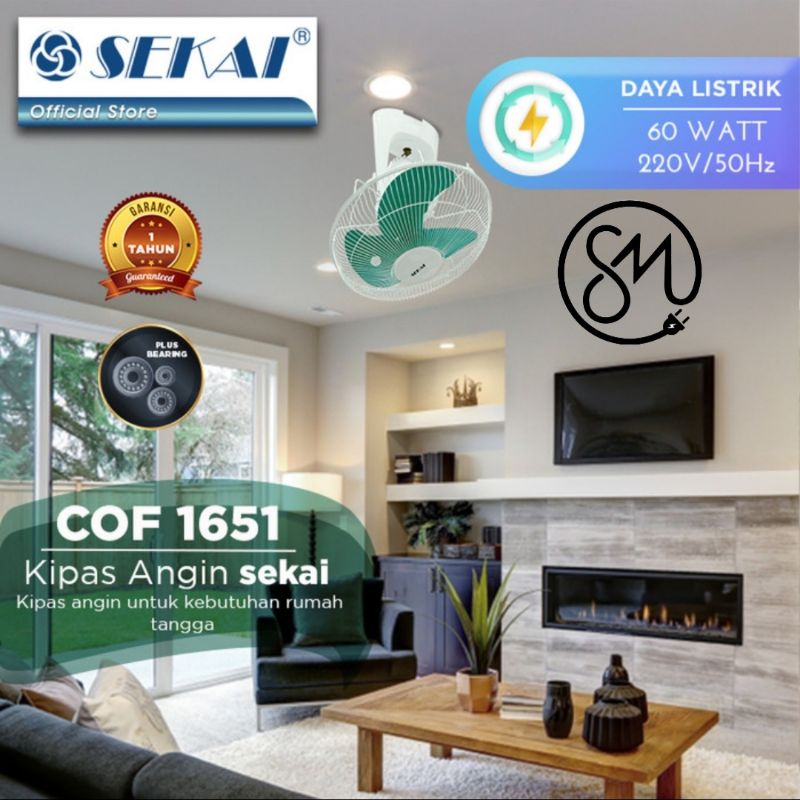 Sekai COF-1651 fan Orbit fan auto ceiling fan | Shopee Malaysia