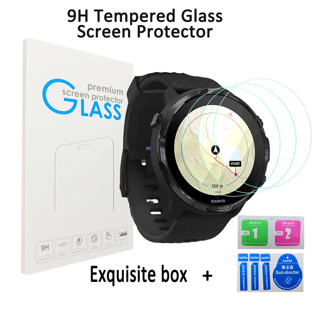 SUUNTO 5 SUUNTO 7 Screen Protector Tempered Glass Screen Protective Film for SUUNTO 5 7 Multisport GPS Watch