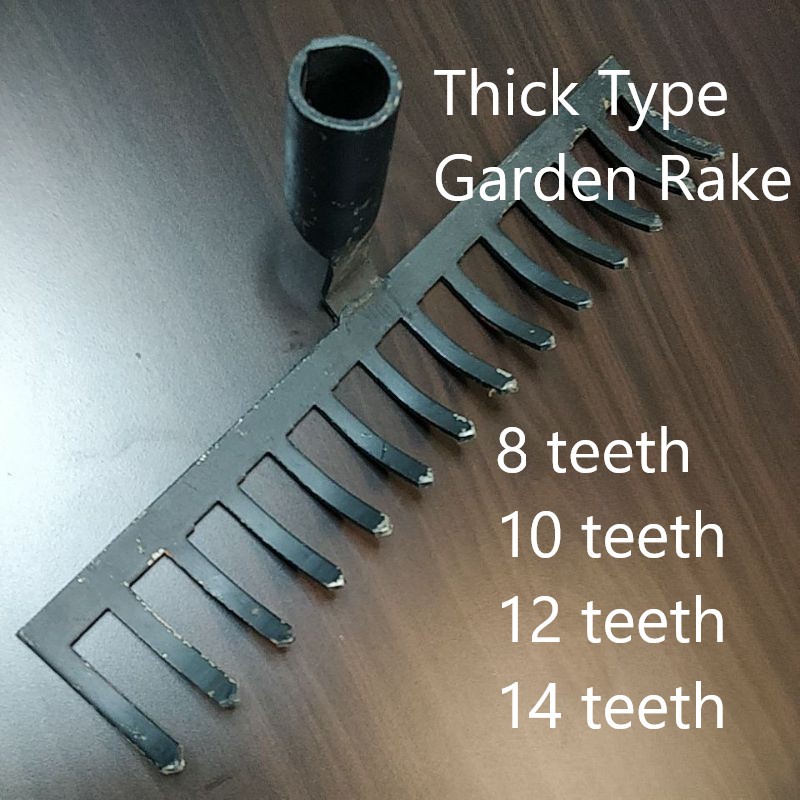 [Head Only] STEEL GARDEN RAKE | Bow Rake Steel Rake For Garden Grass ...