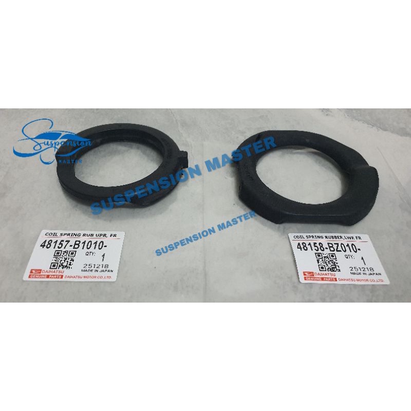 FRONT COIL SPRING RUBBER UPPER / LOWER PERODUA MYVI / MYVI LAGI BEST/VIVA /ALZA Shopee Malaysia