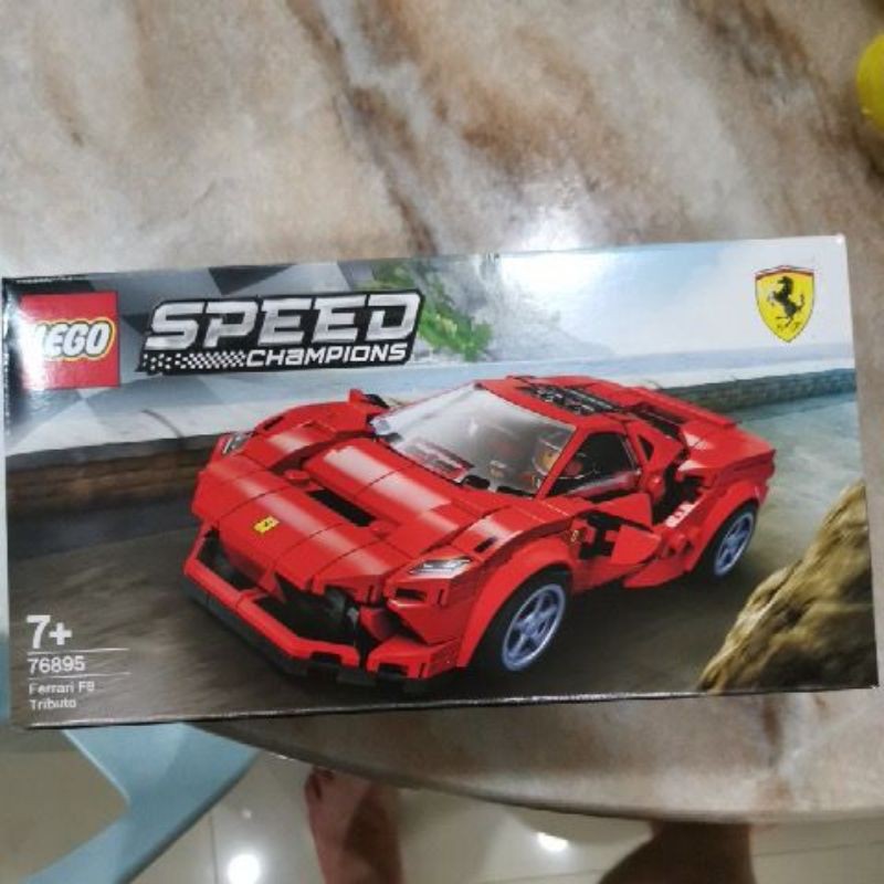 LEGO 76895 Speed Champions Ferrari F8 Tributo | Shopee Malaysia