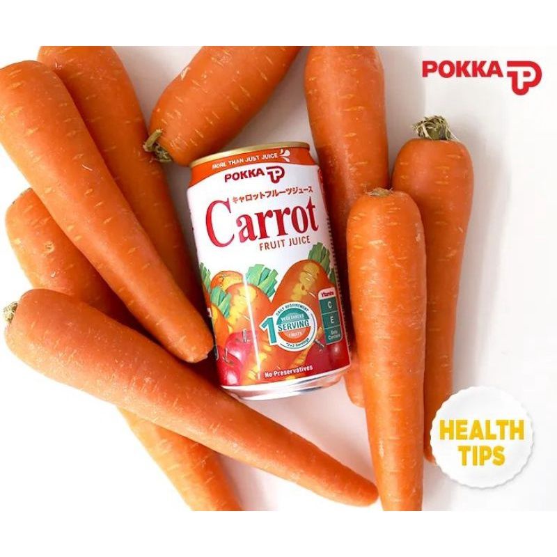 POKKA Carrot Fruit Juice 300ml X 24 cans (1 CTN) Shopee Malaysia