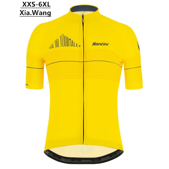 Mountain Bike Cycling Jersey Santini Trek Road Bike Riding Shirt Short