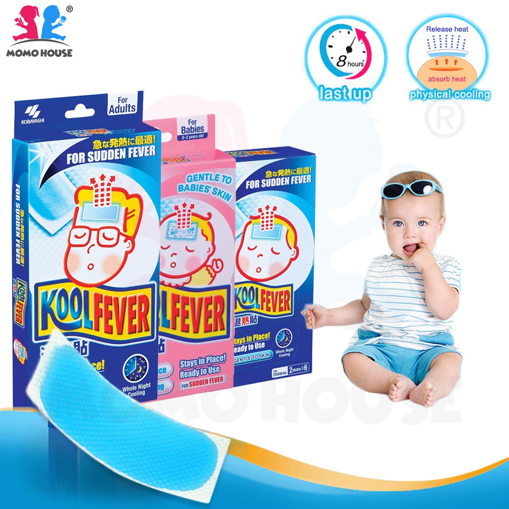 Relief Fever Cooling Gel Pad For Sudden Fever Adult Children Babies Absorbs  Heat