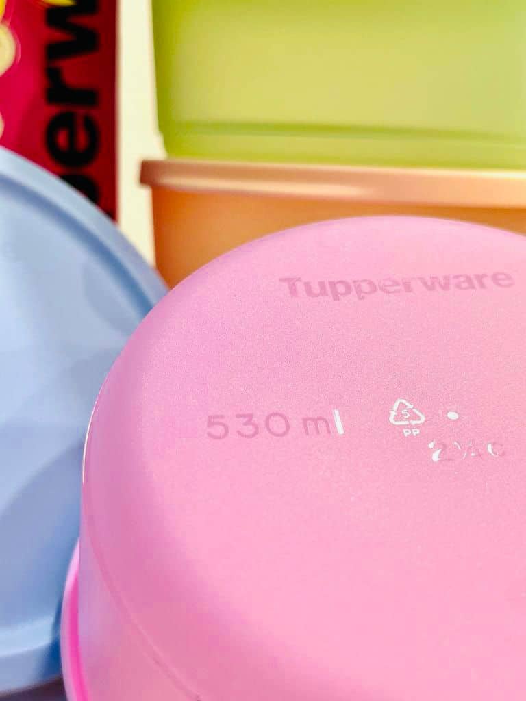 (1PC/ 2PCS) Tupperware Summer Fresh Round Food Container 530ML Gift Box ...