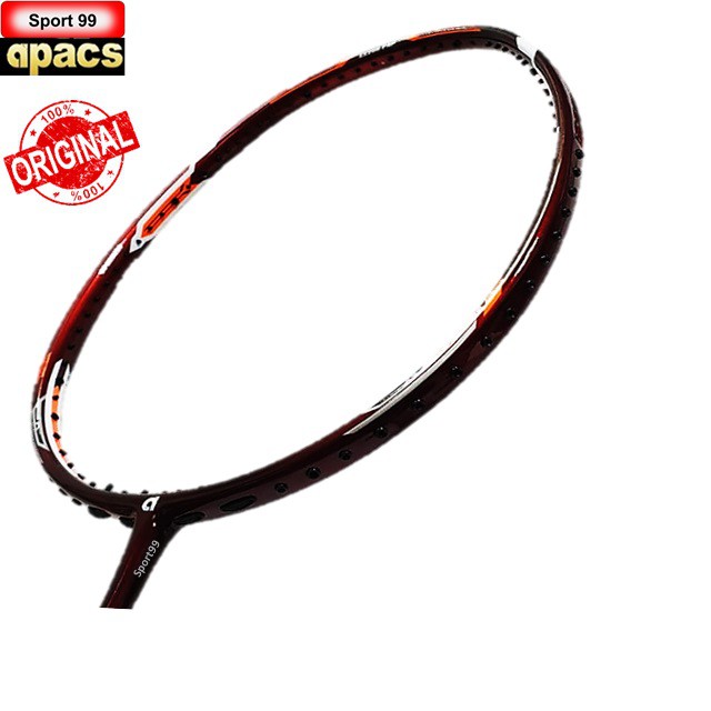 Apacs Versus 20 No String Original Badminton Racket-Maroon Glossy(1 pcs ...