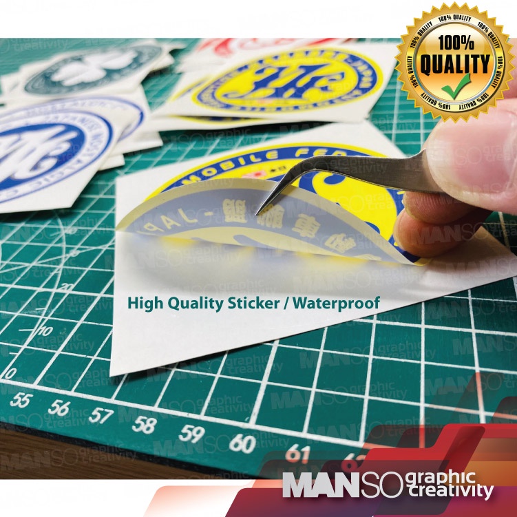 JAC JDM Decal Sticker Japanese Automobile Car Decal J070D | Shopee Malaysia