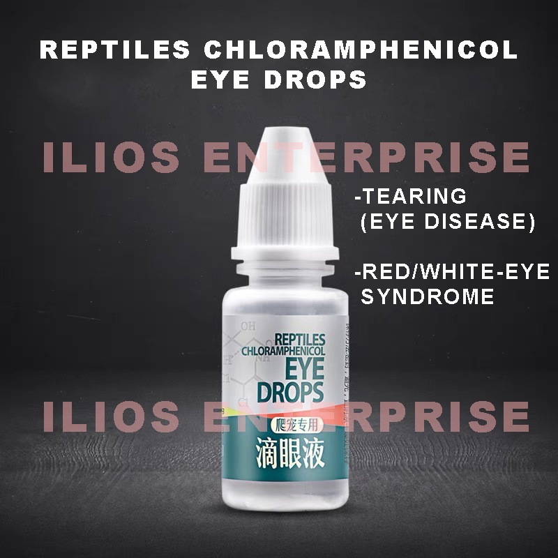 Reptile eye hot sale drops