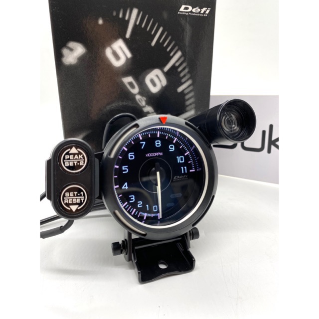 DEFI Meter A1 Style RPM Meter Gauge 80MM Meter Gauge With Warning Shift ...
