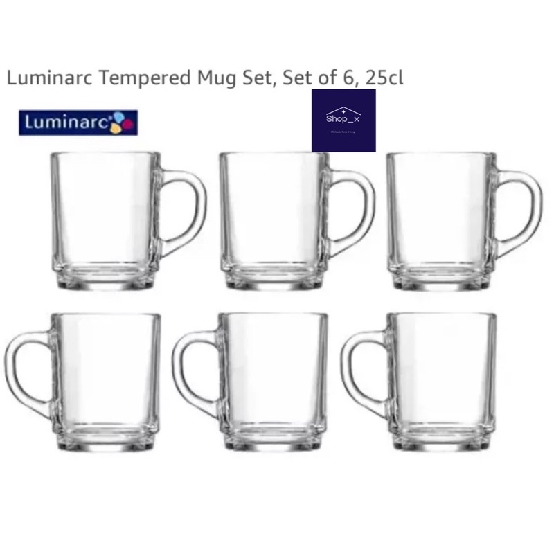 Luminarc Nordic cup Original ARC255 Cawan tahan panas Shopee Malaysia