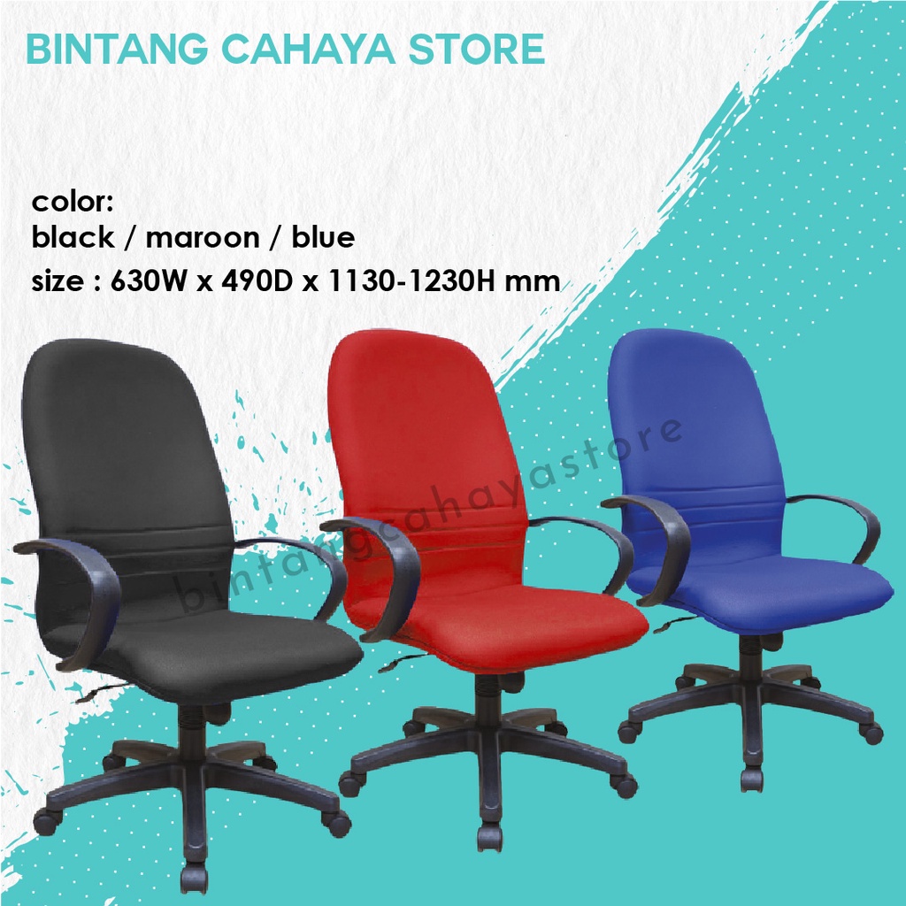 Bintang Cahaya Store Hyde Executive High Back Office Chair Cushion
