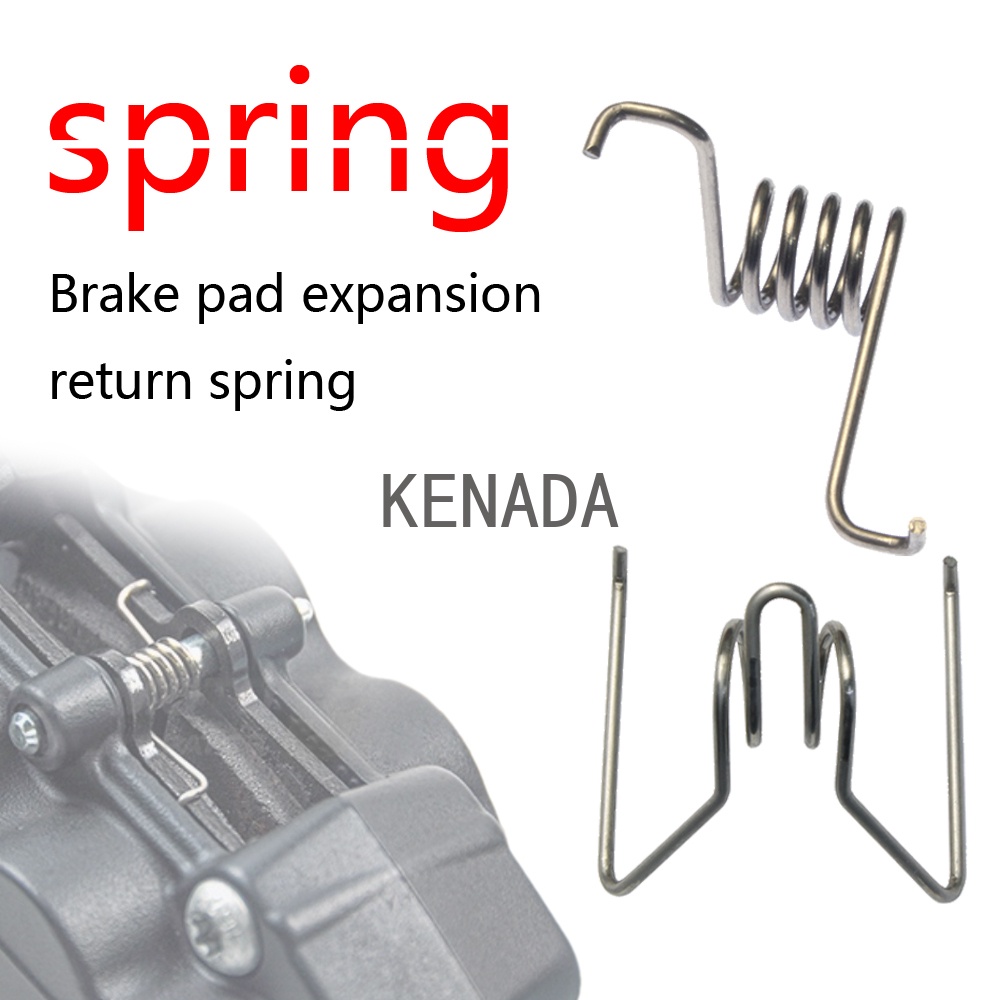 10x Brake Pad Caliper Spring Clip Brake Pad Retainer Easy Installation Brake Caliper Hardware Set I241875086