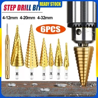 6Pcs Professional Drill Bit Heavy Duty Drill Bits for Metal Steel Wood  Plastic