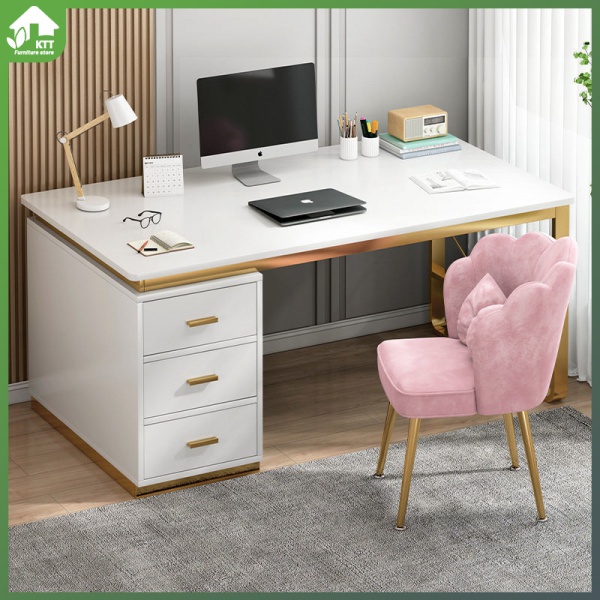 Computer desk with drawer study table desktop home modern desk simple
