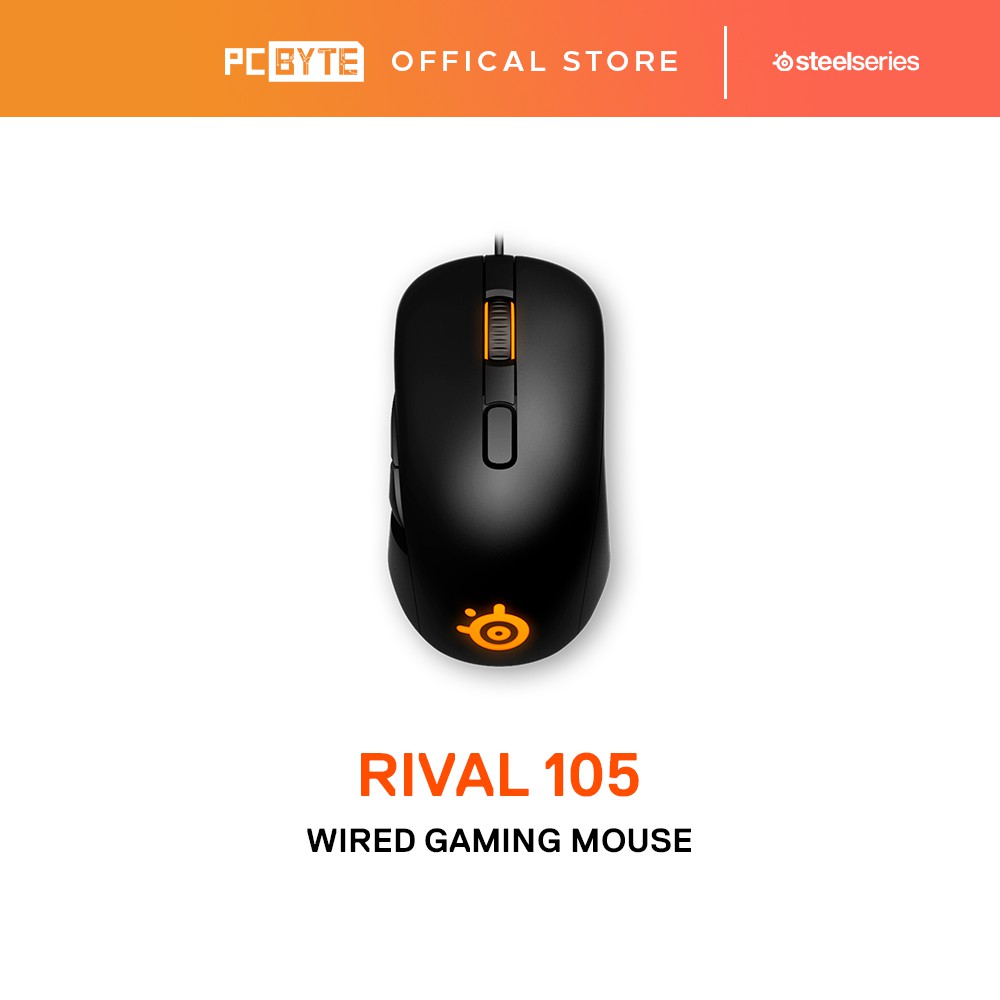 Steelseries Rival 105 - Kana Inspired Gaming Mouse with Prism RGB