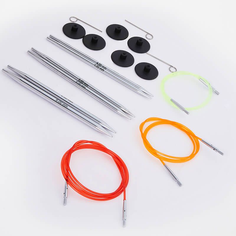 Knit Pro Nova 5mm Interchangeable Circular Needles – Super Light & Smooth - View #7