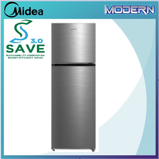 Midea 400L 2 Door Inverter Refrigerator | Fridge | Peti Ais 2 Pintu ...