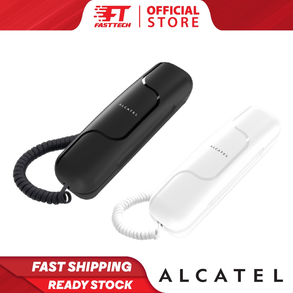 ALCATEL Wall Mounted Trim Line Slim Corded Landline Phone T06 Condominium  Kitchen Hotel Bathroom Intercom Doorbell Guard | Shopee Malaysia