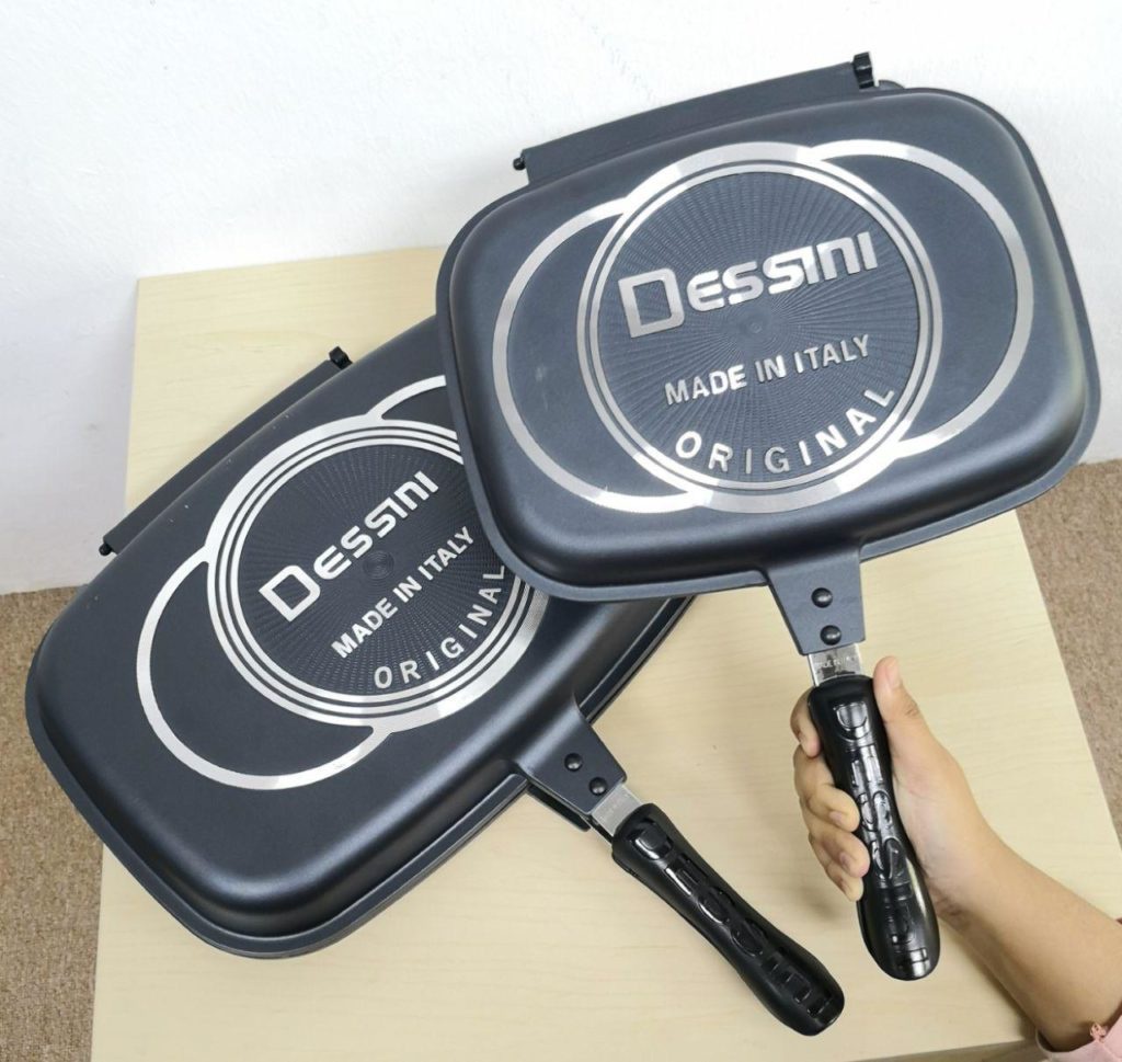 Dessini Magic Pan Double Grill Pemanggang Periuk Ajaib Two Sided Non-Stick  Coating 36cm & 40cm