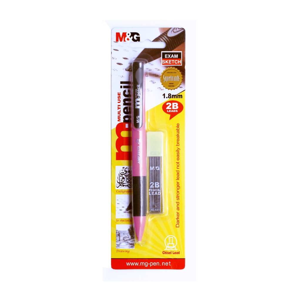 M&G Jawi Writing Mechanical Pencil 1.8mm + Lead / Pensel Jawi/Pensel