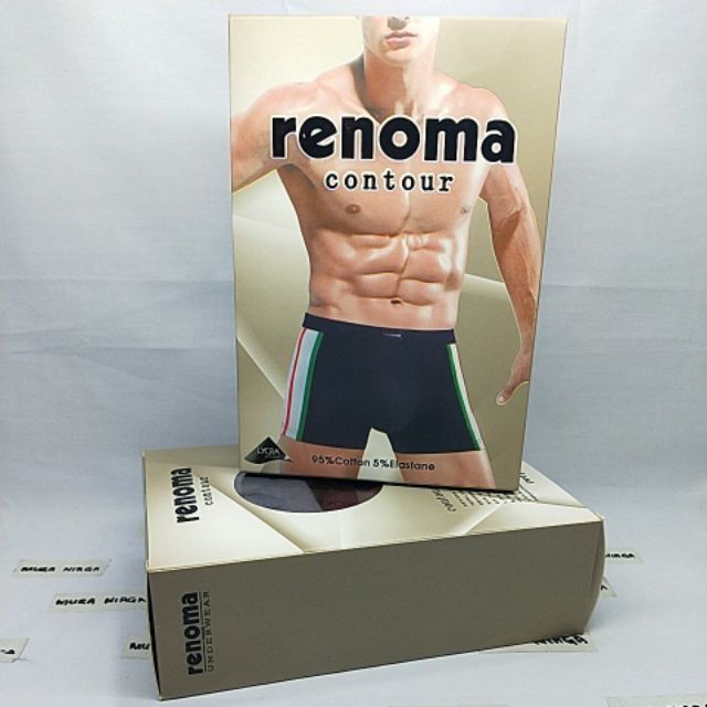 Men's briefs Boxers Trunks Renoma Shopee Malaysia