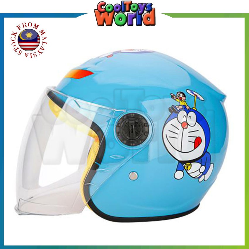 DESIGN Kids Motorcycle Helmet with Visor Full Face Bike Helmet for Kids