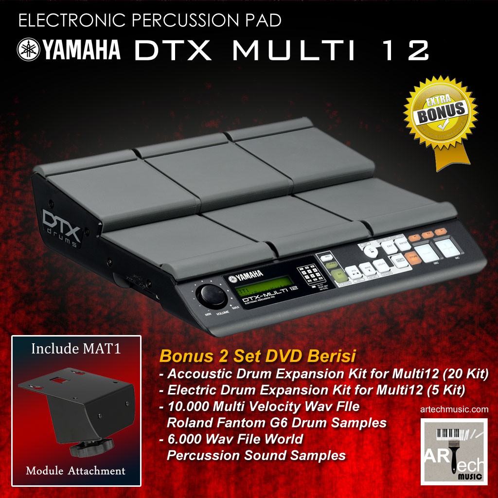 Yamaha DTX Multi 12/Multi12/DTXMulti 12 Drum Percussion Multi Pad ...