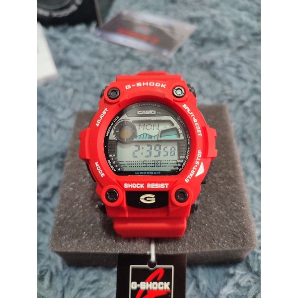 G SHOCK G 7900 Mat Moto Merah Shopee Malaysia