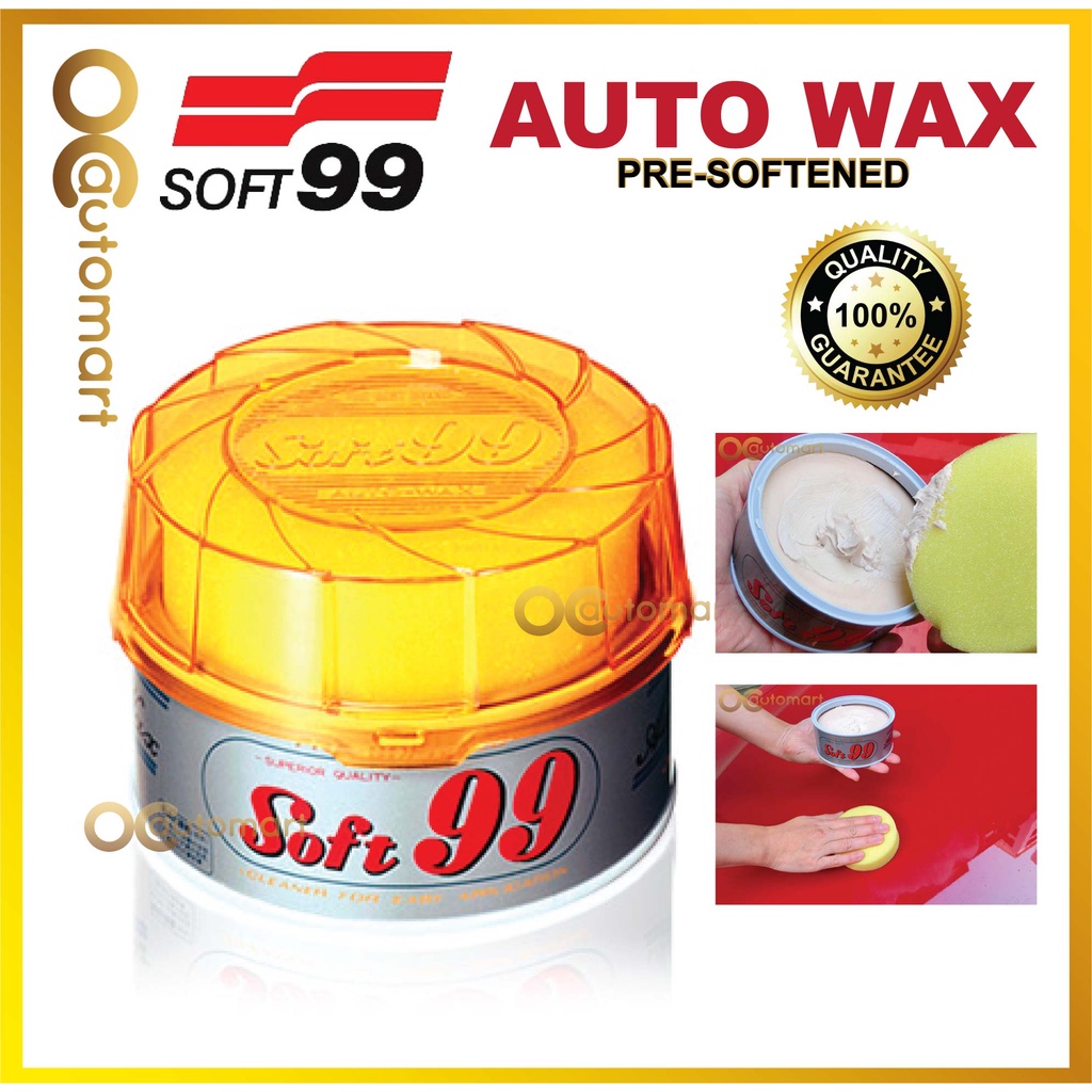 SOFT 99 / Soft99 Pre Softened Auto Wax Paste 280g Car Wax Polishing