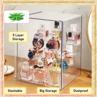 Big Capacity Stackable Transparent Dust Proof Desktop Storage