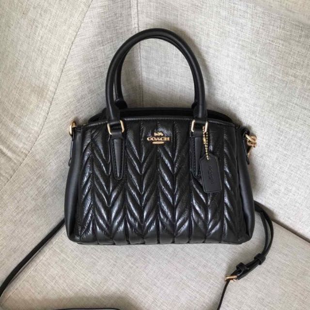 Coach sage carryall with quilting cheap