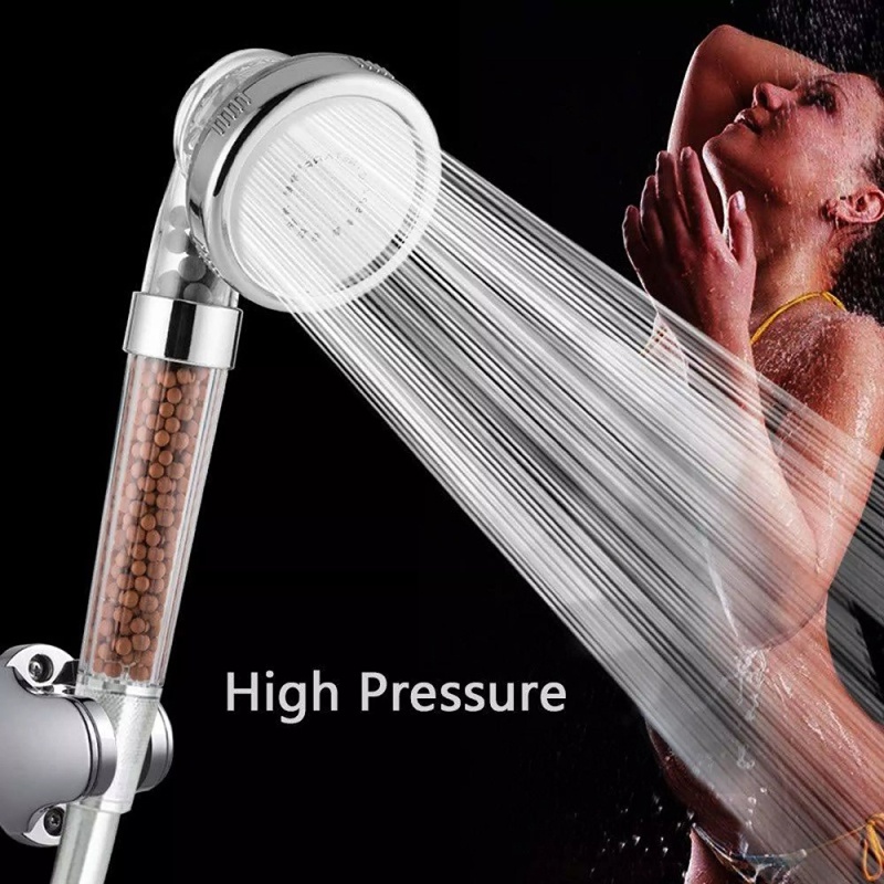 Handheld High Pressure Ionic Filtration Shower Head 3 Mode Touch Water