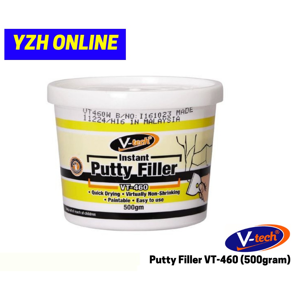 Putty Filler Vtech Resin Clay Powerful Epoxy Adhesive (500gm) Shopee Malaysia