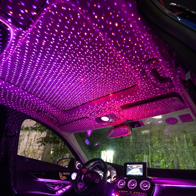 🔥Ready Stock🔥 Starry Light Car Interior Mini LED Star Laser Atmosphere