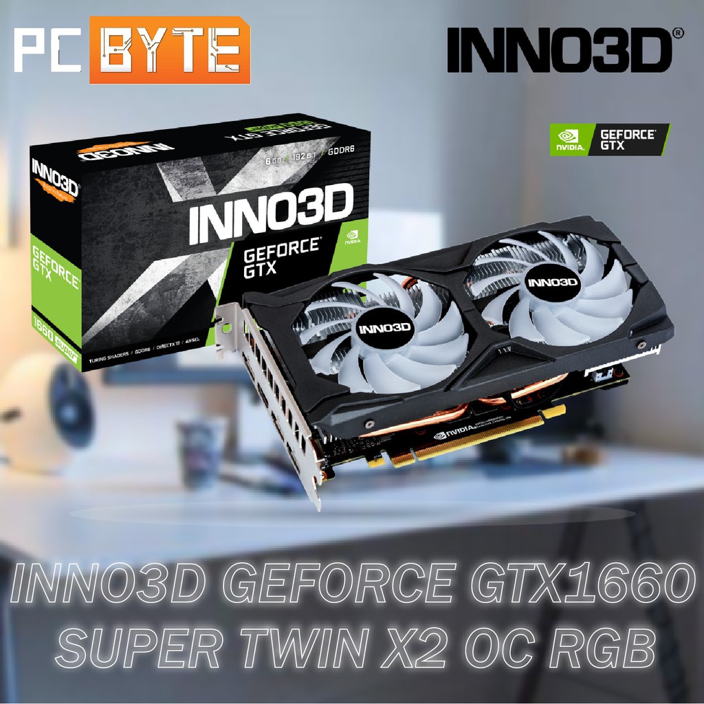 Gtx 1660 best sale super inno3d rgb