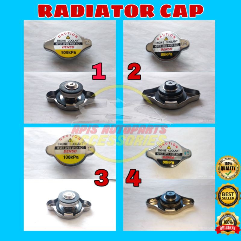 DENSO COOL GEAR RADIATOR CAP (100% ORIGINAL) | Shopee Malaysia